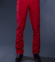 Tilbury Men's Red Colored Pants